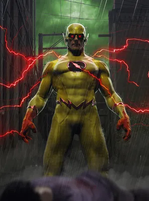 ArtStation - Reverse Flash, Джаред Франция | Обратная вспышка, Супергерой, Флэш обои картинки