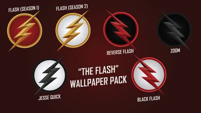 Набор обоев Flash CW от GodsNotDead88123 картинки