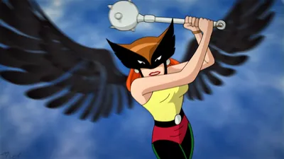 HawkGirl от TLeech картинки