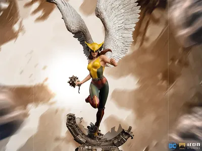 Statue Hawkgirl Deluxe - DC Comics - Художественный масштаб 1/10 - Iron Studios картинки