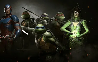 Обои game, TMNT, герой, Атом, DC Comics, униформа, супергерой, Enchantress, Injustice 2 картинки на рабочий стол, раздел игры - скачать картинки