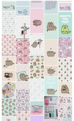 my pusheen billboard | Cute screen savers, Cute wallpapers, Pusheen картинки