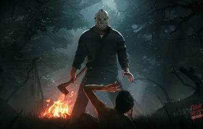 Обои Джейсон, Пятница 13, Топор, Маска, Джейсон Вурхиз, Jason, 2016, Friday  the 13th: The Game, Gun Media картинки на рабочий стол, раздел игры -  скачать картинки