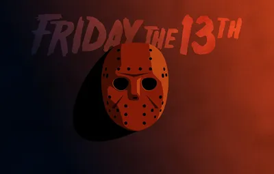 Обои тень, маска, Джейсон, арт, Friday the 13th, постер, ужасы, Jason, Пятница  13-е картинки на рабочий стол, раздел минимализм - скачать картинки