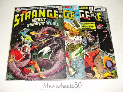 Strange Adventures 4 Comic Lot DC 1969 #220 221 222 225 Адам Стрэндж Гарднер Фокс | eBay картинки