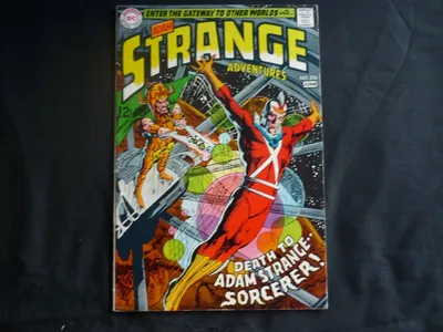 Strange Adventures 218 Fine Grade (b20) DC Адам Стрэндж | eBay картинки