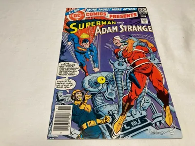 DC Comics представляет 3 NM- 9.2 Bronze Age Superman Adam Strange | eBay картинки