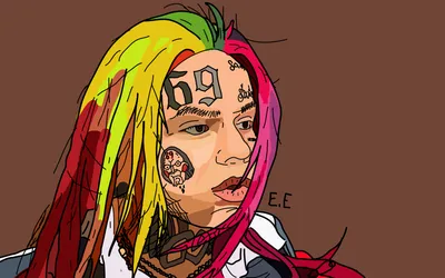 Скачать обои 6IX9INE, minimalsim, american rapper, 4k, music stars,  Tekashi69, Daniel Hernandez, creative, 3D 6IX9INE, american celebrity,  Tekashi, 6IX9INE 4K для монитора с разрешением 3840x2400. Картинки на  рабочий стол картинки