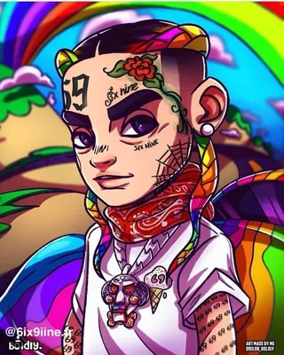 Manifique dessin 🦄🌈 @6ix9ine #tekashi69 #scumgang #tr3yway #stoopid  #fuckintr3yway 🤪 | Музыкальные исполнители, Мультипликационное искусство,  Граффитчики картинки