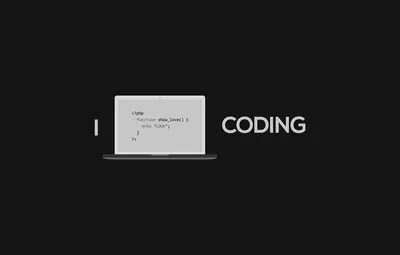 Обои programming, laptop, code, coding, it картинки на рабочий стол, раздел  hi-tech - скачать картинки