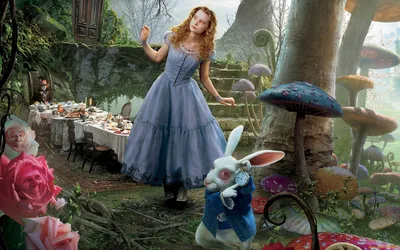 Обои Алиса в стране чудес Кино Фильмы Alice in Wonderland, обои для  рабочего стола, фотографии алиса, стране, чудес, кино, фильмы, alice, in,  wonderland, заяц, в Обои для рабочего стола, скачать обои картинки картинки