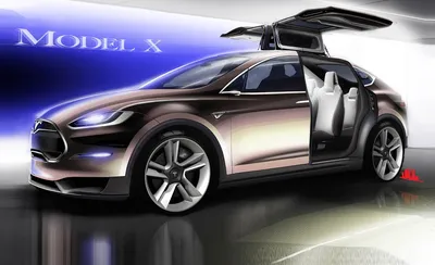 Фотографии и информация Tesla Model X 2015 года \u0026#8211; Новости \u0026#8211; Автомобиль и водитель картинки