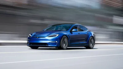 41299 2021 Tesla Model S Plaid, Luxury Car, Electric Car, Car, Tesla Motors, Blue Car - Rare Gallery HD Wallpapers картинки