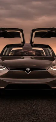 Лучшая модель Tesla x iPhone HD обои - iLikeWallpaper картинки