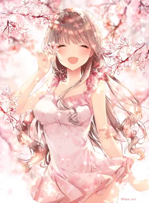 Sakura girl | Пикабу картинки