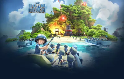 Обои Boom Beach, Supercell, Бум Бич картинки на рабочий стол, раздел игры -  скачать картинки