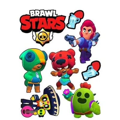 Вафельна картинка Brawl Stars (Бравл Старс) купити за найкращою ціною в  Україні, фото, ціна картинки