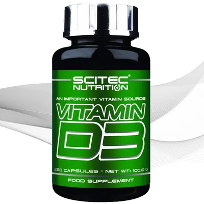 Купить Витамин Д Scitec Nutrition Vitamin-D3 250 caps., цена 490 грн —  Prom.ua (ID#605062527) картинки