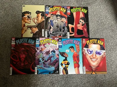 Plastic Man #1 1B вариант 2 3 4 5 6 FULL RUN Комиксы DC 2018 хорошее состояние/новый день | eBay картинки