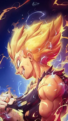 Вегета Dragon Ball Z - iPhone обои : iPhone обои картинки