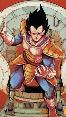 Вегета Dragon Ball Z Арт обои - iPhone обои : iPhone обои картинки