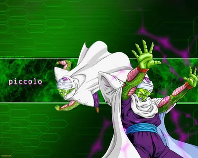 Dragon Ball Z - настенный постер Piccolo, 22,375 x 34 дюйма в рамке - Walmart.com картинки