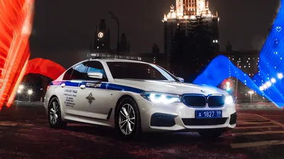 ГИБДД Москвы выпустила обои для смартфона с патрульным BMW :: Autonews картинки