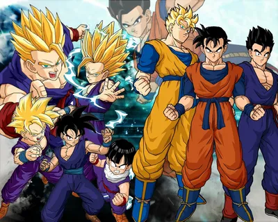 Гохан обои Dragon Ball Z картинки