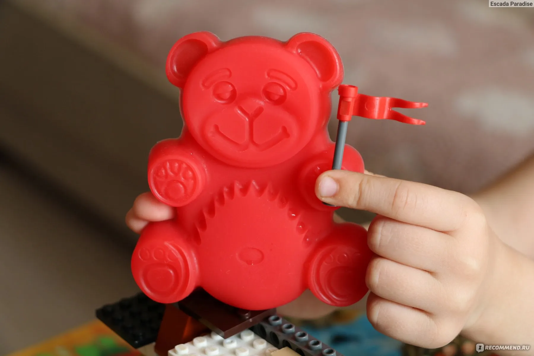 Игрушка Желейный медведь Fun Bear - «Мой шестилетка и желейный медведь Валера смотрят канал Познаватель. Годовасик же грызет ухо у Желтобрюха. Все при деле, а маме в радость.» | отзывы картинки