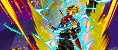 Super Saiyan Rage Trunks от Dragon Ball Super 4K скачать обои картинки