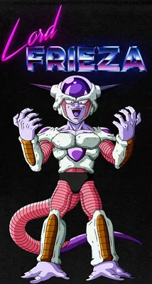 Сделал для вас обои Frieza в стиле ретро 80-х! В будущем может быть больше! : р/дбз картинки