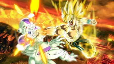 Dragon Ball Z Goku Frieza обои картинки