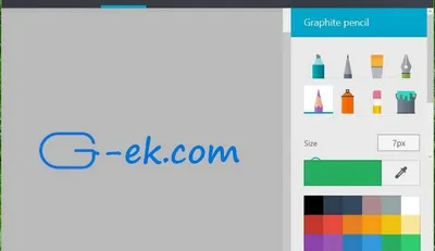 Как изменить размер картинки и разрешение в Paint или Paint 3D G-ek.com картинки