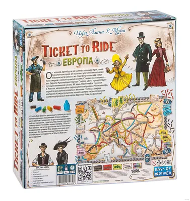 Ticket to Ride. Европа — настольная игра. Купить в интернет-магазине.  Ticket to Ride. Европа Days of Wonder, Мир Хобби (Hobby World) : отзывы,  цены — OZ.by картинки