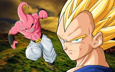 Dragon Ball, Dragon Ball Z, Вегета, Маджин Буу, Супер Саян Обои HD / Обои для рабочего стола и мобильного телефона картинки