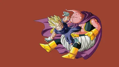 Жемчуг дракона Жемчуг дракона Z Vegeta Majin Buu Artwork Simple Background Wallpaper картинки