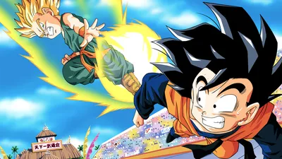 Dragon Ball Z Gogeta Gohan Goku Majin Buu Trunks Vegeta Videl Â· Fond d'Ã©cran HD | ArriÃ¨re-план ID:681068 картинки