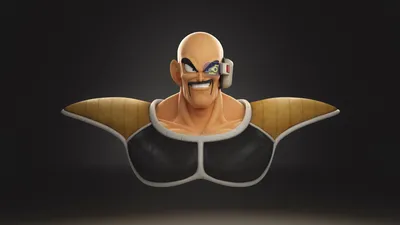 Miguel Angel Lopez - Nappa - Dragon Ball Z Fan Art (Bust) картинки