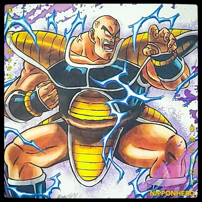 Dragon Ball Super Shikishi Art Nappa Dragon Ball Z Frieza Saga / BANDAI JPN Новинка | eBay картинки