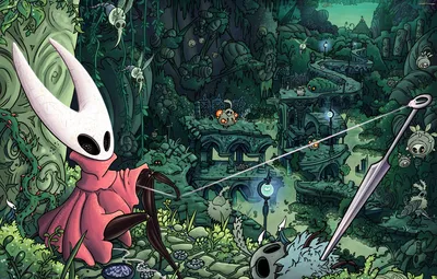 Обои Игра, Игровой арт, Hollow Knight картинки на рабочий стол, раздел игры  - скачать картинки