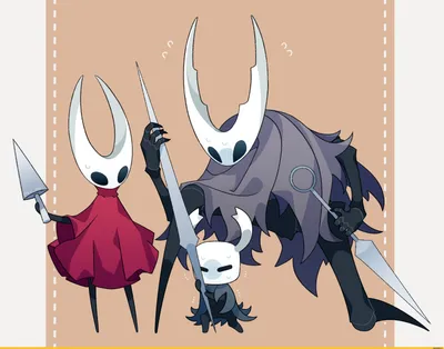 The Knight (HK) :: Hollow Knight (boss) :: Hornet (HK) :: Игровой арт (game  art) :: Hollow Knight :: kiri_0861 :: Игры / картинки, гифки, прикольные  комиксы, интересные статьи по теме. картинки