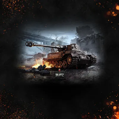 Фотография World of Tanks Танки Немецкий Blitz, PzKpfw VI Tiger (P) картинки