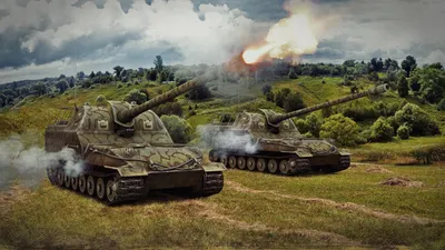 World of Tanks: артиллерия - обои для рабочего стола, картинки, фото картинки