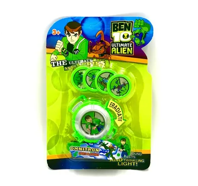 Часы Бен Тен со светом звуком и 4 диска в комплекте Ben 10 – низкие цены,  кредит, оплата частями в интернет-магазине ROZETKA | Купить в Украине:  Киеве, Харькове, Днепре, Одессе, Запорожье, Львове картинки