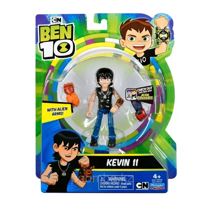 Ben 10 (Бен Тен) Фигурка 12.5 см, Кевин 11 (id 68570590) картинки