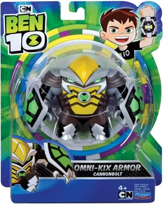 Купить Фигурка Бен Тен 10 Ядро / Ben 10 Cannonbolt Omni Kix Пушечное Ядро  недорого | Страна Чудес | 1262095199 картинки