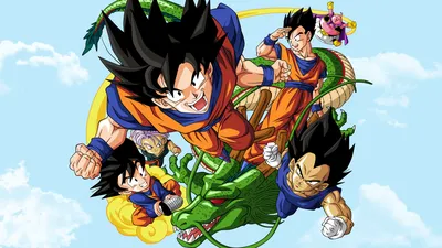 ID обоев: 135240 / Dragon Ball Z, Dragon Ball, Вегета, Сон Гохан, Сон Гоку, Сон Готен, Стволы (персонаж) скачать бесплатно картинки