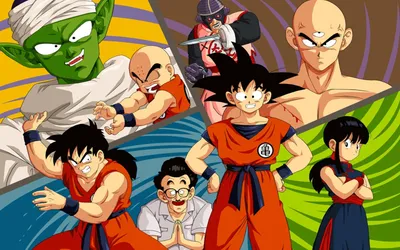 1114272 иллюстрация, аниме, мультфильм, Сон Гоку, Dragon Ball Z, комиксы, Пикколо, Криллин, Ямча, Чи Чи, Тянь Шинхан, мангака, комикс - Rare Gallery HD Wallpapers картинки