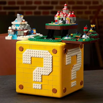 Купить Конструктор LEGO Блок вопросительных знаков Super Mario 64 71395,  цена 10500 грн — Prom.ua (ID#1794918672) картинки