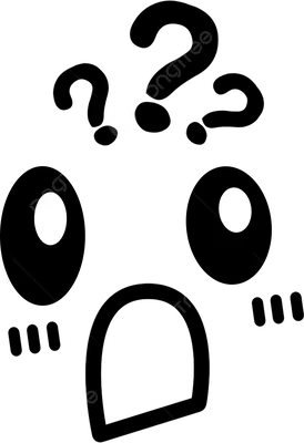 Симпатичный смайлик полный вопросительных знаков PNG , вопросительный знак,  прекрасный, выражение PNG картинки и пнг PSD рисунок для бесплатной загрузки картинки